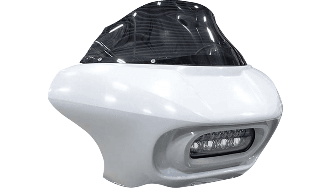 Paul Yaffe Sharknado Fairing for '00-23 Softail (except '18-23 FXFB/​FXFBS), '99-17 FXD/​FXDWG and '86-22 XL (except RH Sportster Models) 9" or 11" Windshield