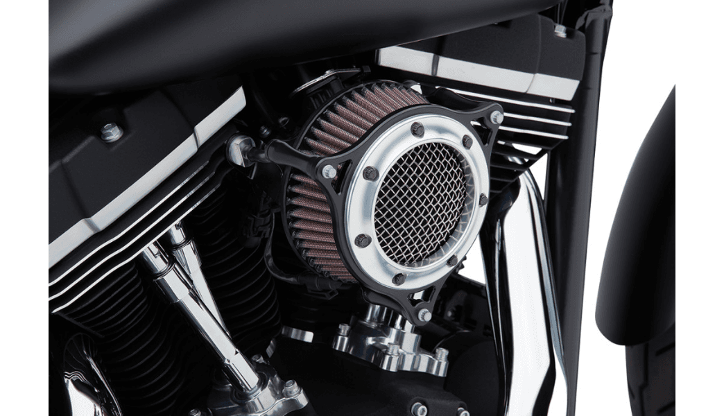 Cobra RPT PowrFlo Air Intake Kit for '17-23 Harley Davidson Touring and '18-23 Softail Models Models - Black/Chrome  (Not for '23-'24 CVO Models or '24 FLHX/FLTR)