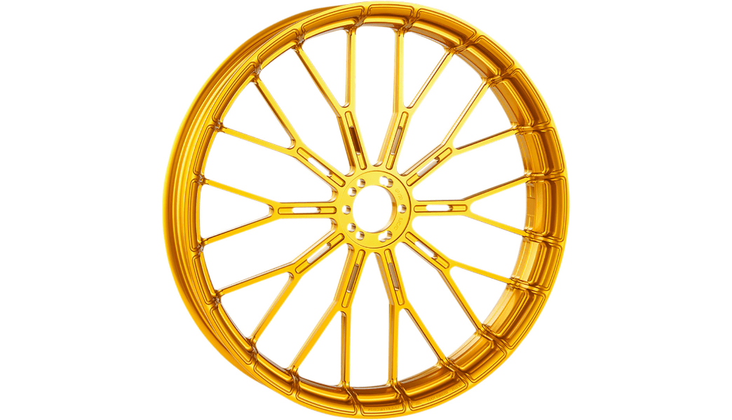Arlen Ness Y-Spoked Forged Wheels - Gold Anodized
