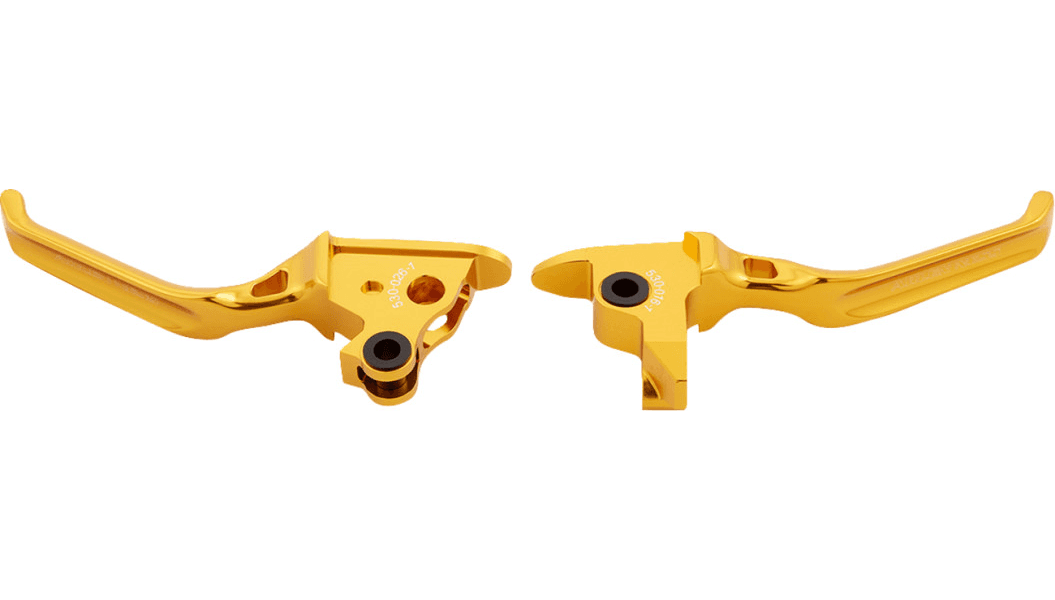 Arlen Ness Method Lever Set for '18-Up Harley Davidson Softail Models - Gold Anodized