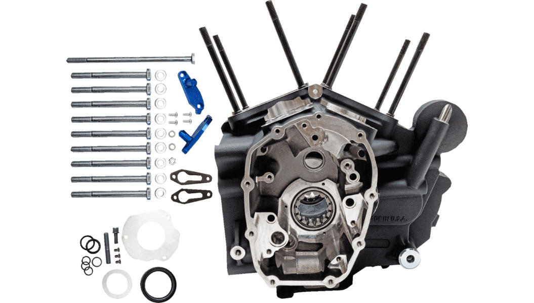 S&S Cycle MK-Series Engine Cases for '17-Up Harley Davidson Touring Models