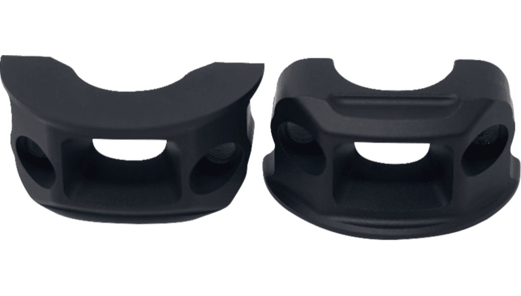 Kodlin Brake and Clutch Lever Perch Clamps for '18-Up Harley Davidson Softail Models (Choose Finish)