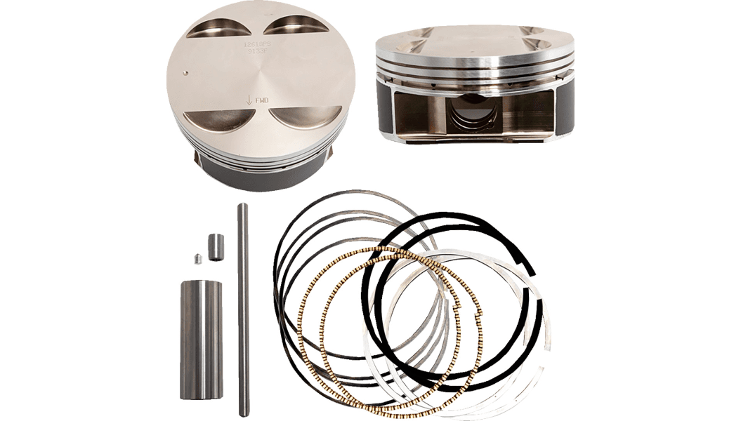 S&S Cycle Big Bore Piston Kit for 128" M8 Big Bore Kits - +.010