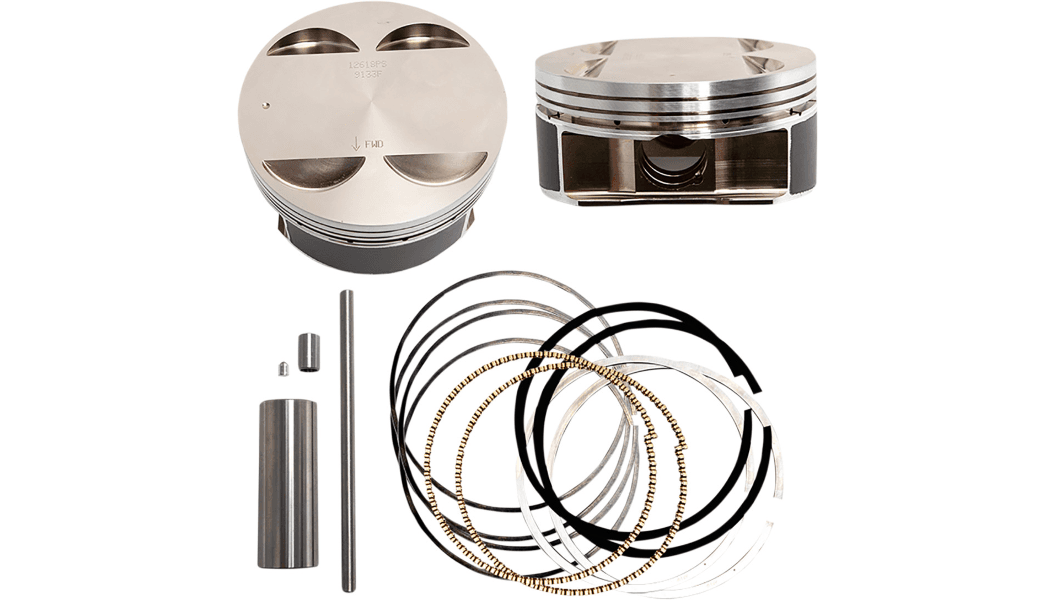 S&S Cycle Big Bore Piston Kit for 124" M8 Big Bore Kits - +.010