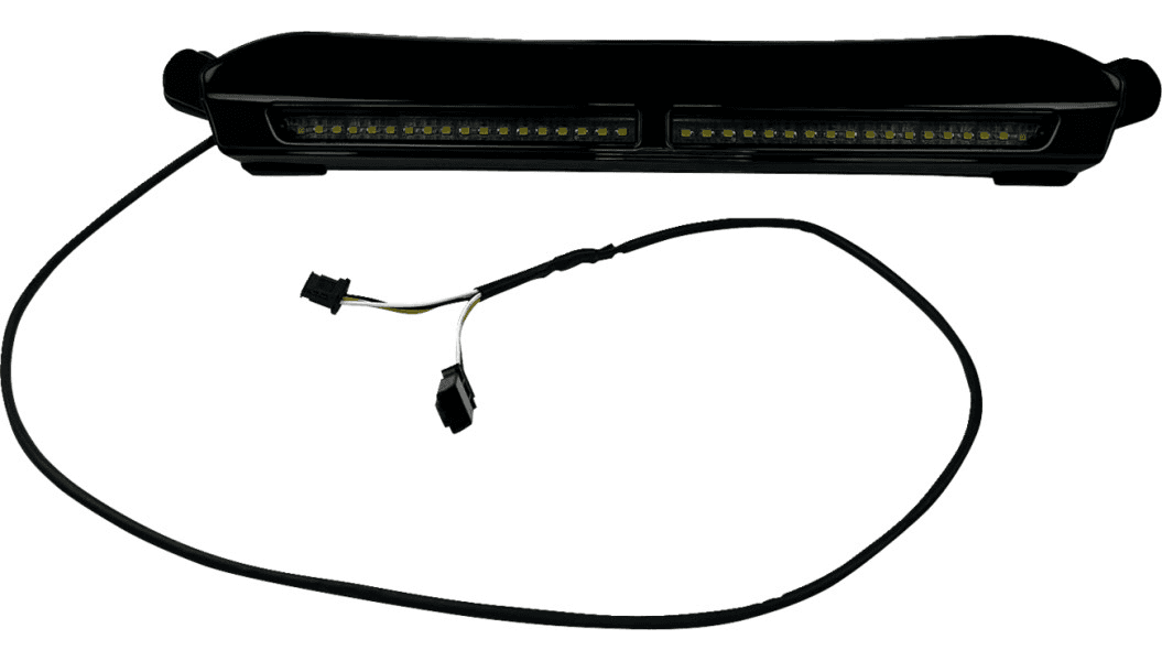 Custom Dynamics LED Windshield Trim for '15-24 Harley Davidson Road Glide Models - Gloss Black