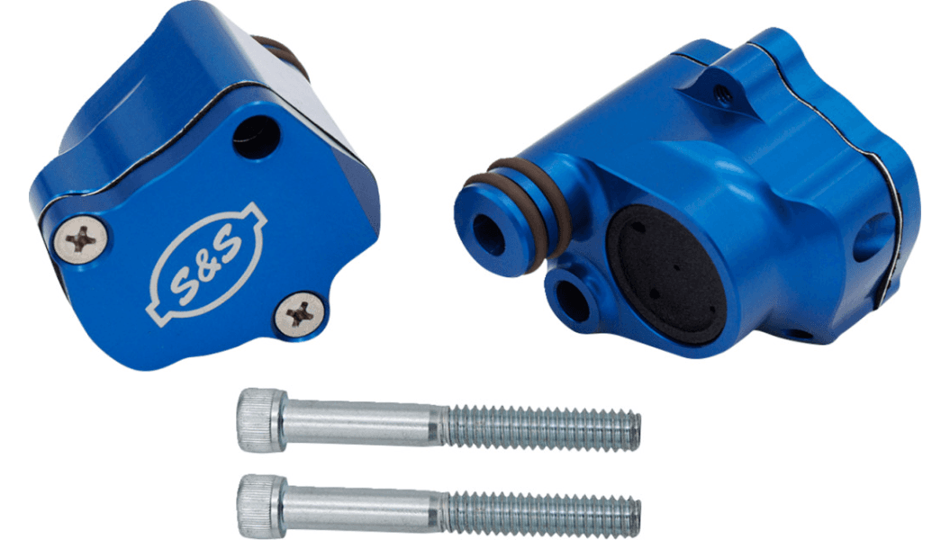 S&S Cycle Billet Breather Head Kit for 17-24 Harley Davidson M8 (Not for '23-'24 CVO models or '24 FLHX, FLTR)