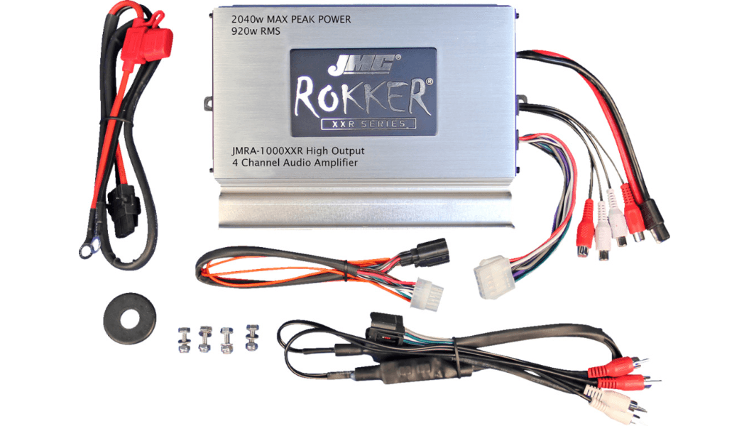J&M Amplifier Kit for '18-24 Honda Gold Wing - 4-Channel