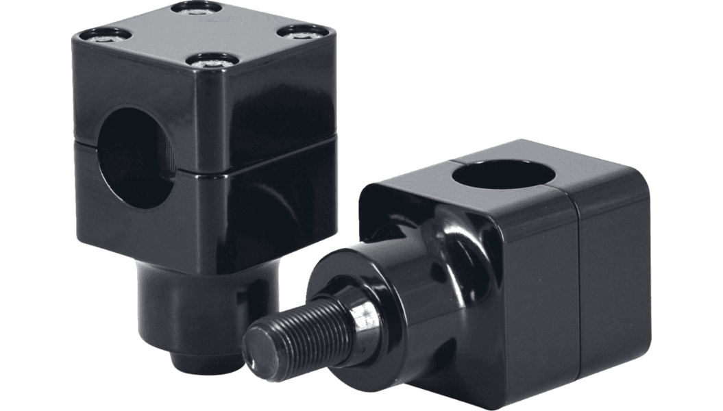 Wild 1 Chubby Billet 2" Springer Risers for Harley Davidson FXSTS, FLSTS models w/ 1” dia. handlebars