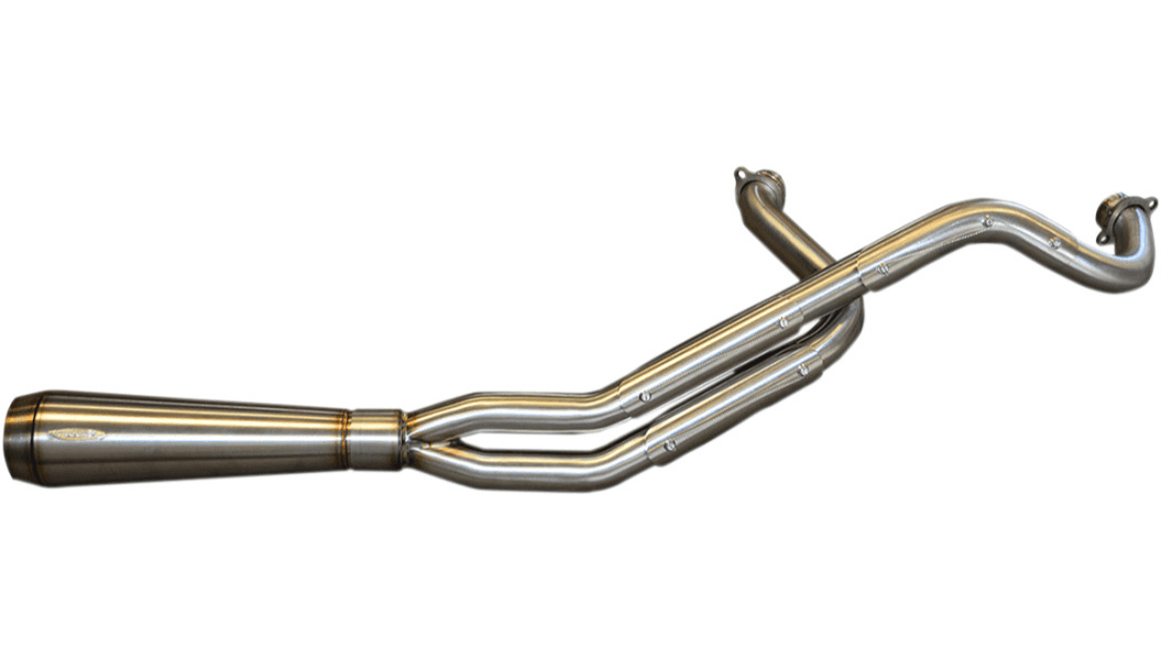 Trask Assault 2:1 Exhaust System for '14-20 Indian Chieftain Models - Stainless
