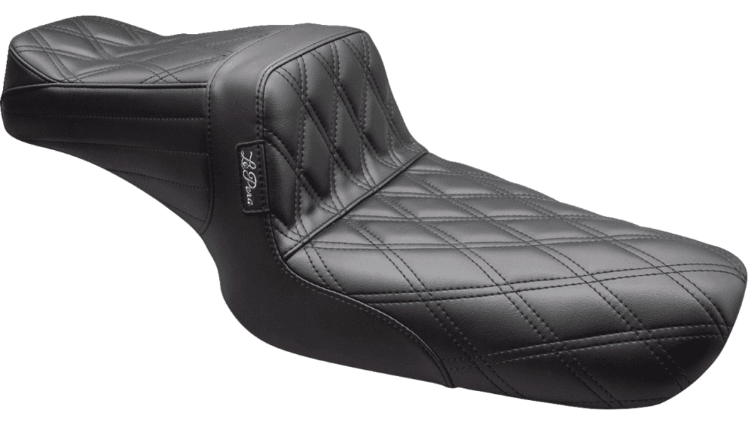 LePera Tailwhip Seat for '83-03 Harley Davidson Sportster Models - Double Diamond