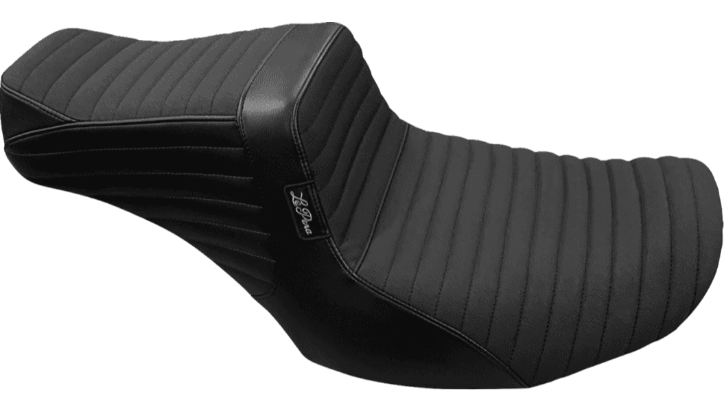 LePera Tailwhip Seat for '24-Up Harley Davidson Road Glide and Street Glide and '23-24 CVO FLTR and CVO FLHX Models - Pleated w/ Gripper 