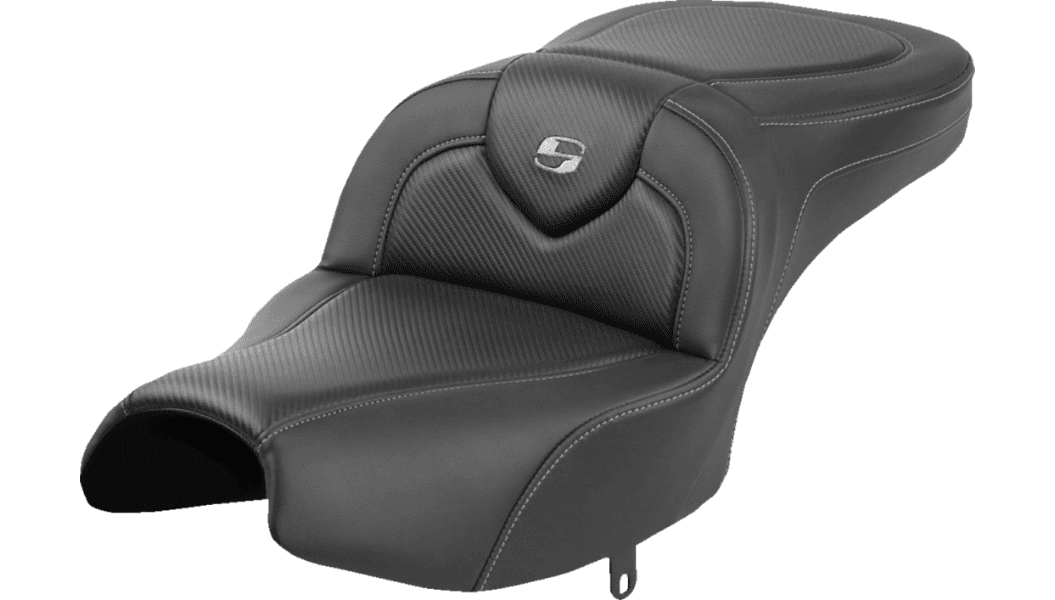 Saddlemen Roadsofa Seat for '22-Up Indian Pursuit - Carbon Fiber 