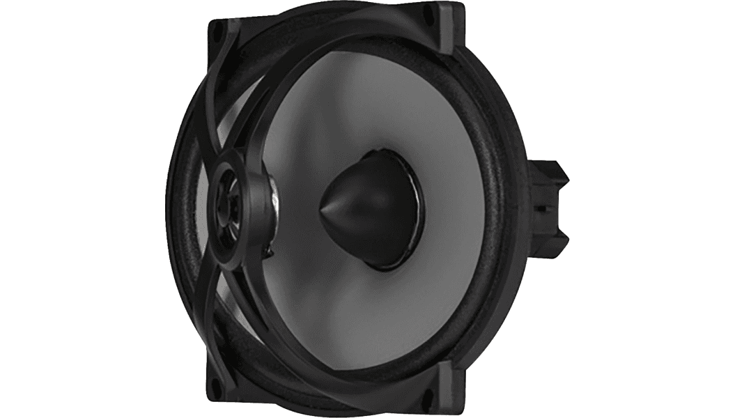 Kicker PS Coaxial Saddlebag Lid Speakers for '96-98 Harley Davidson Touring - 5' X 7" - 2 or 4 Ohms