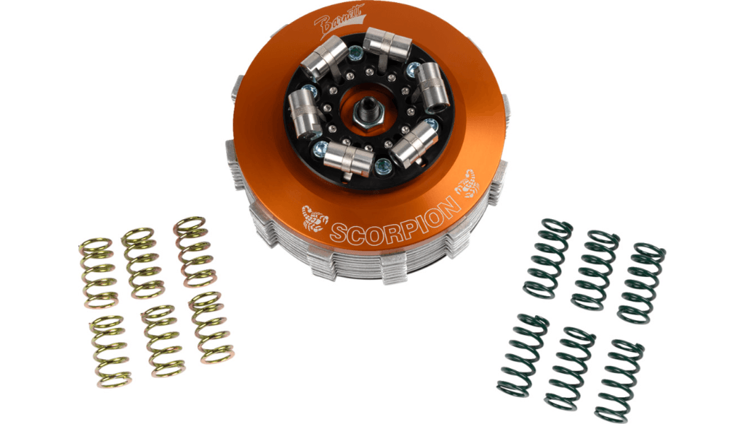 Barnett Scorpion Low-Profile Lock-Up Clutch for '07-10 Harley Davidson Twin Cam models and '06 Dyna