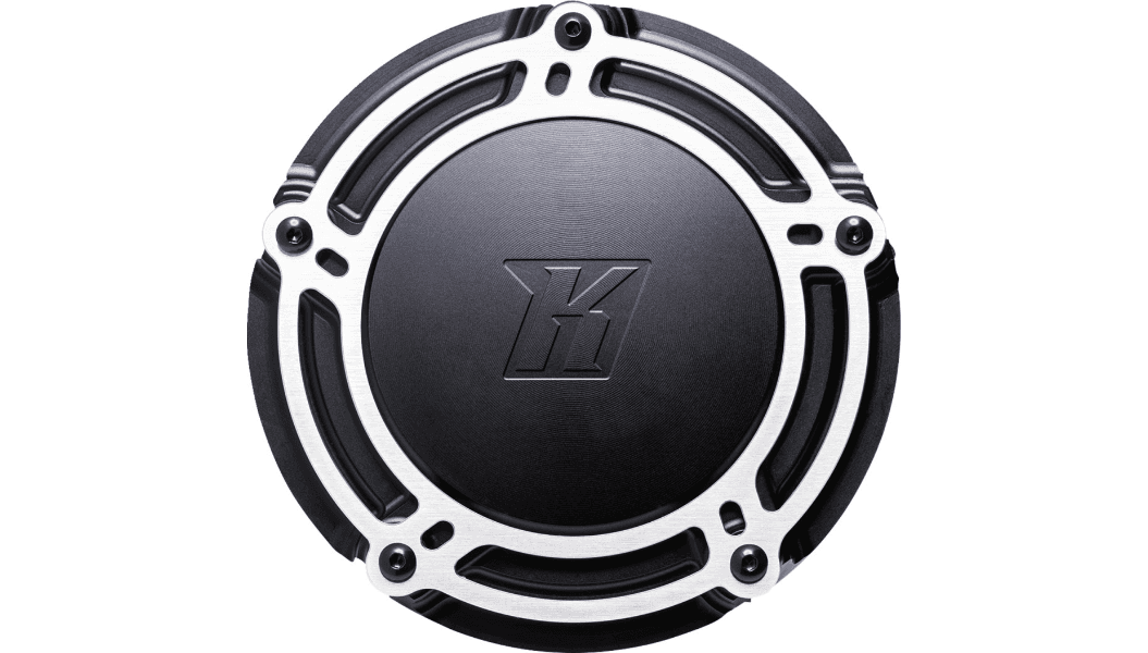 Kodlin NXL Derby Cover for '18-Up Softail Models - Black
