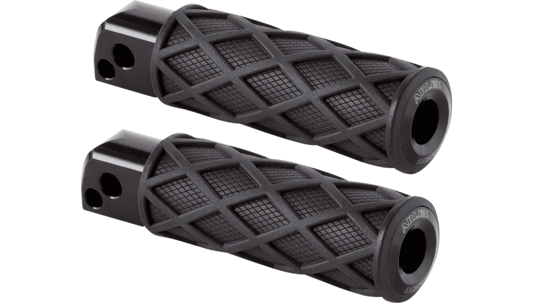 Arlen Ness Diamond Footpegs for '18-Up Harley Davidson Softail Passenger (4 Styles, Select Finish)