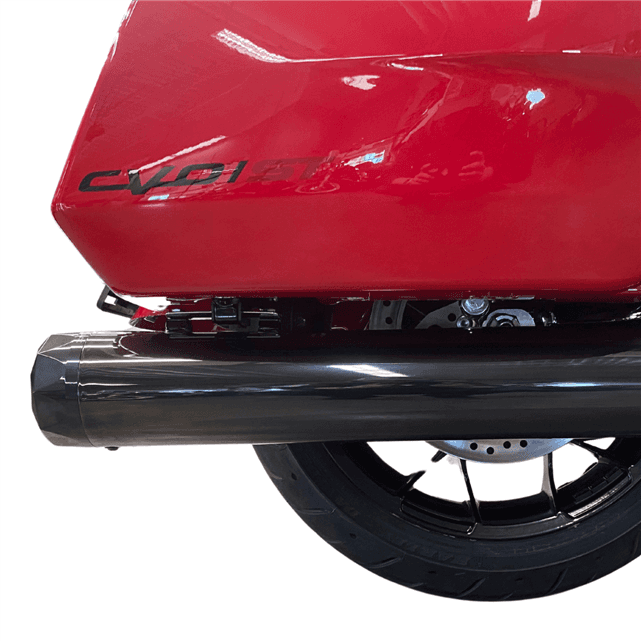 TAB Performance 4.5" Slip On Mufflers for Harley Davidson Touring '17-Up - Midnight Chrome