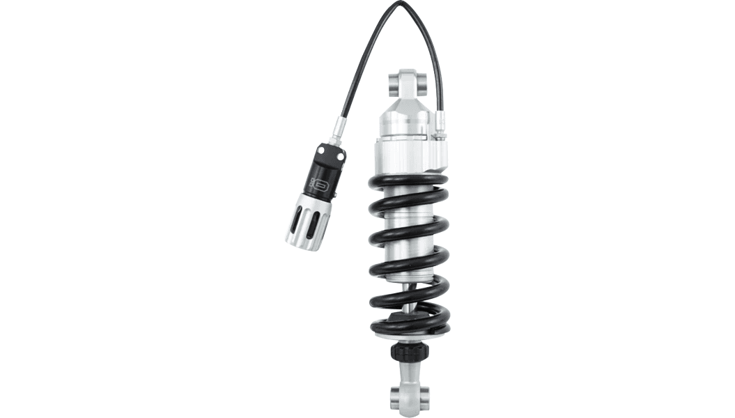 Ohlins 12.5" STX Performance Shock Preload Side Cover for '18-24 Harley Davidson Softail Low Rider/S, Street Bob, Softail Slim and Softail Deluxe Models
