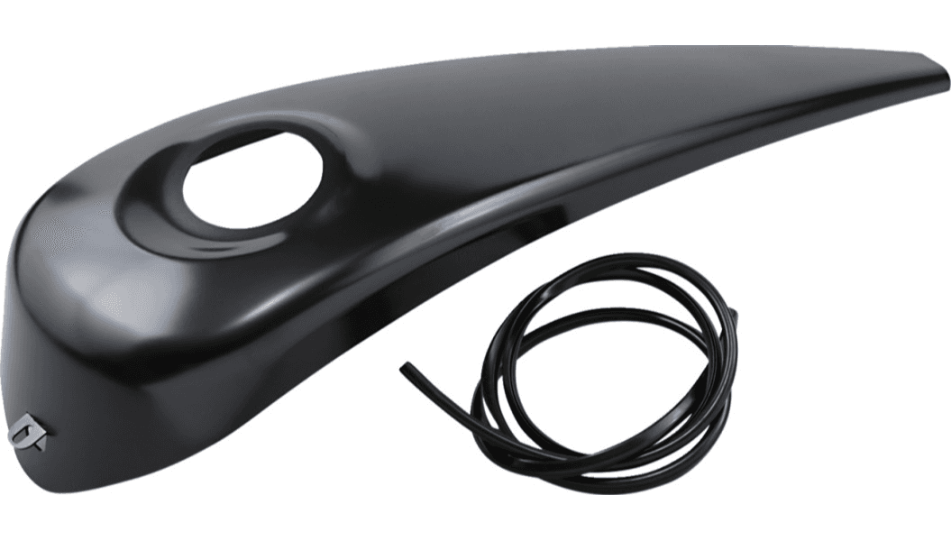 Klock Werks 18-5/8" Custom Metal Dash for '08-23 Harley Davidson FLHT, ​FLTR, FLHX & H-D FL Trike (EXCEPT '15-23 FLRT, '21-23 FLHXS/​FLTRXS) - Long, for FLHR-style Seat Nose