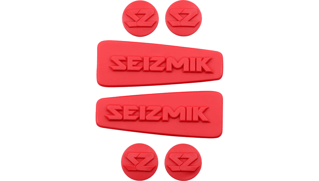 Seizmik Pursuit Mirror Custom Color Inserts (Select Red, Yellow, Blue or Green)