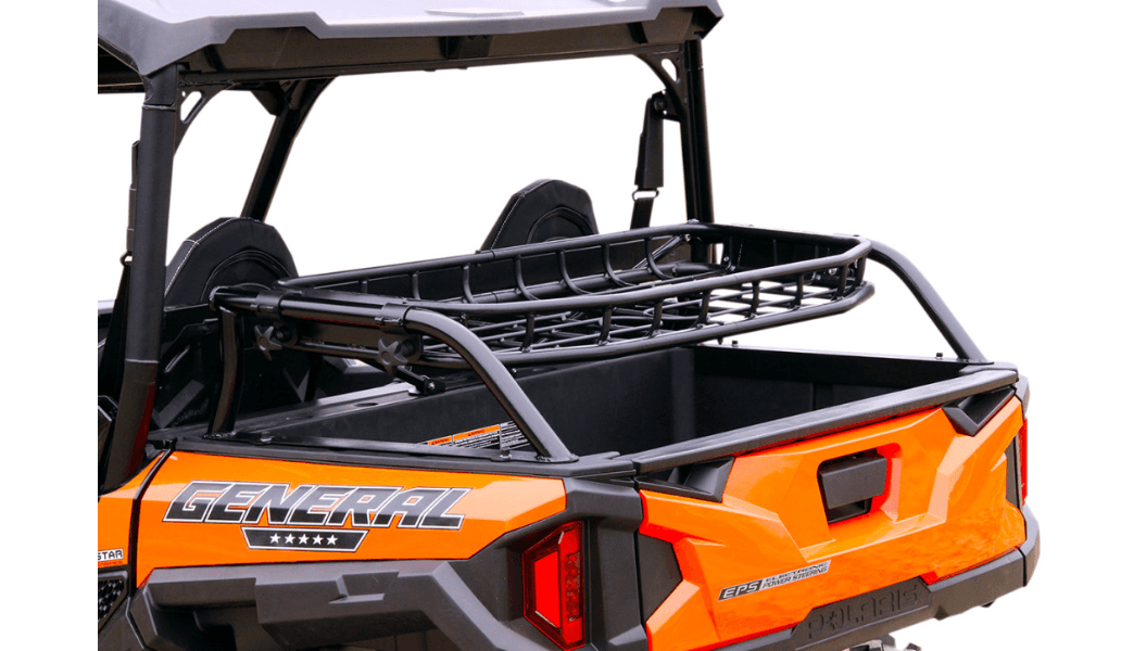 Seizmik Dump Bed Rack for Polaris General Models - Black