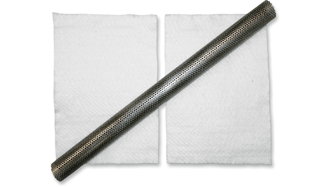 LA Chopper 24" Universal Exhaust Baffle with Packing - 1"