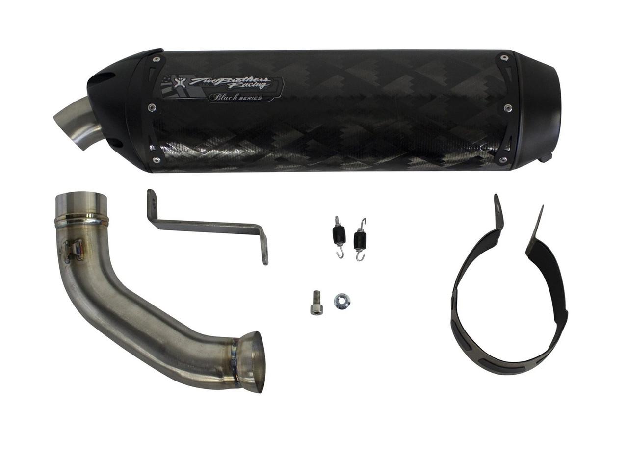 Two Brothers Racing Stainless Steel Slip-On System for '14-25 Can-Am Spyder RT S1R (Select Finish)