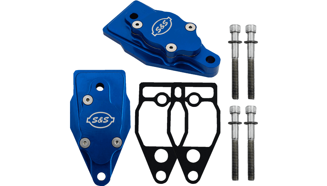 S&S Cycle Billet Head Breather Kit for '99-'17 Harley Davidson Twin Cam Models