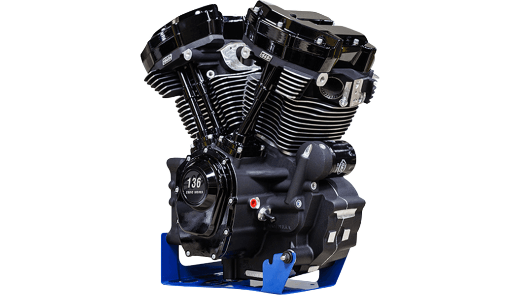 S&S Cycle MK136B Black Edition 49 State Engine for '18-20 M8 Softail Models