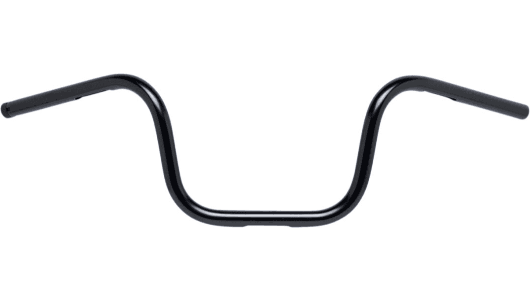 Biltwell 1" Handlebar w/ TBW Plugs for Harley Davidson Models Chump - Black