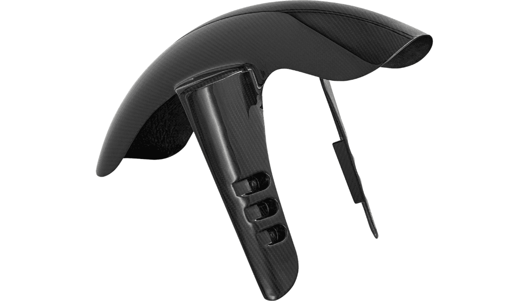 Arlen Ness Carbon Fiber 19" Qualifier Front Fender for Harley Davidson Low Rider S and Sport Glide Models