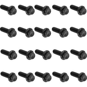 Arlen Ness Titanium Rocker Cover Bolt Set for '17-Up Harley Davidson M8 Engines - Black