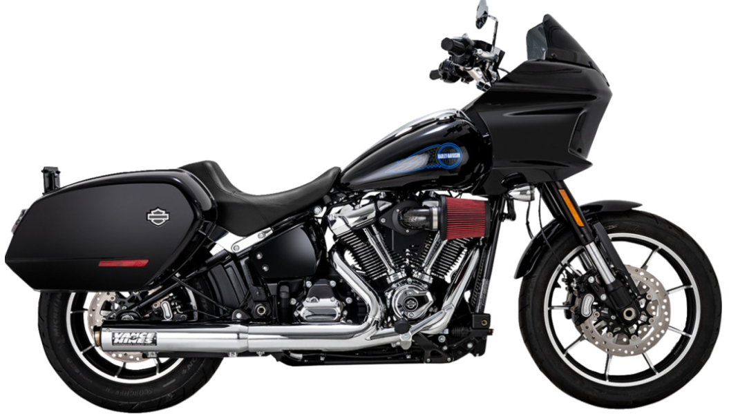 Vance & Hines Supersport Slip-On Muffler for '25-Up Harley Davidson Low Rider S, Low Rider ST, Heritage and Street Bob - Chrome