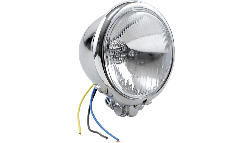 Drag Specialties Spotlight - Swivel Mount - 4-1/2" - Chrome