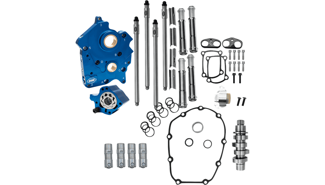 S&S Cam Chest Kit with 496 Cam for '17-23 Harley Davidson Touring Models