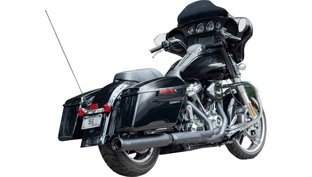 S&S Cycle Swindler 2 into 1 Conversion Kit for '17-Up Harley Davidson Touring Models (Select Finish and Diameter)