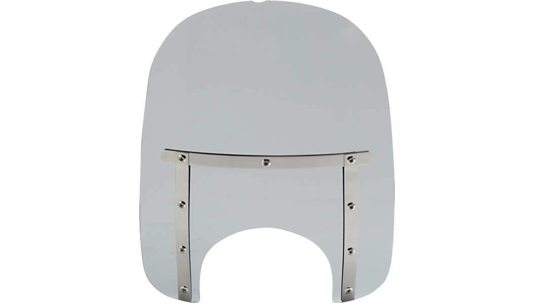 CLEARANCE Memphis Shades Fats Windshield - 17" - Black Smoke - 9" Cutout