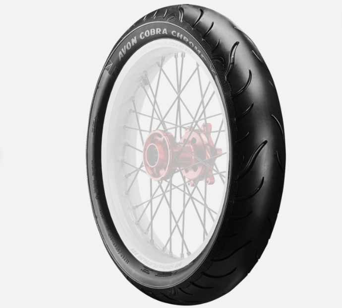 Avon Cobra Chrome AV91 Front Trike Tire - 130/70R18 - 63V