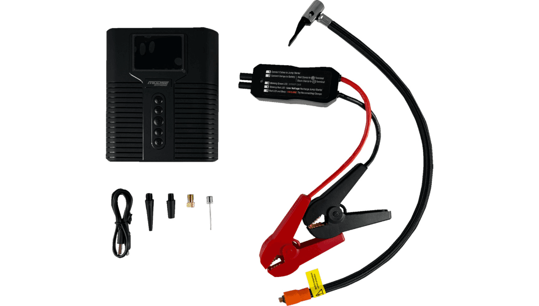 Moose Offroad Jump Starter with Air Compressor
