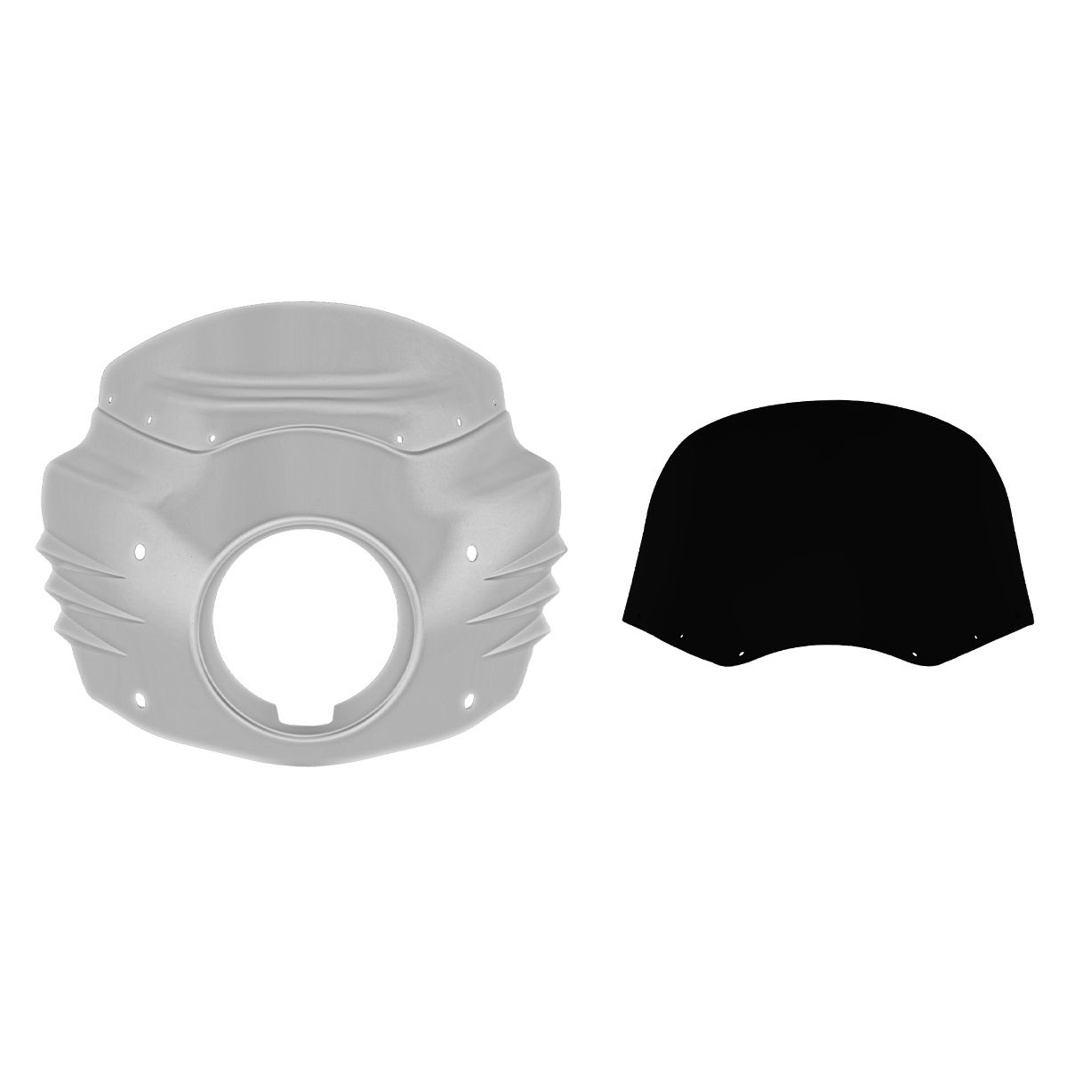 Hogworkz Menace Fairing w/ Windshield for Harley Davidson Softail / Dyna Models (Select Color)