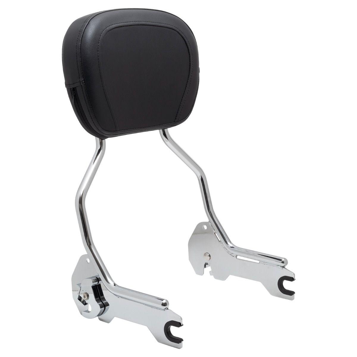 Hogworkz Detachable Sissy Bar Backrest for '18-25 Harley Davidson Low Rider / Sport Glide - Chrome