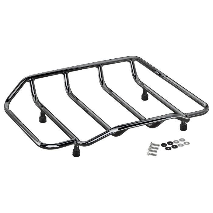 Hogworkz Tour Pack Luggage Rack for Harley Davidson Touring Motorcycles (Select Finish)