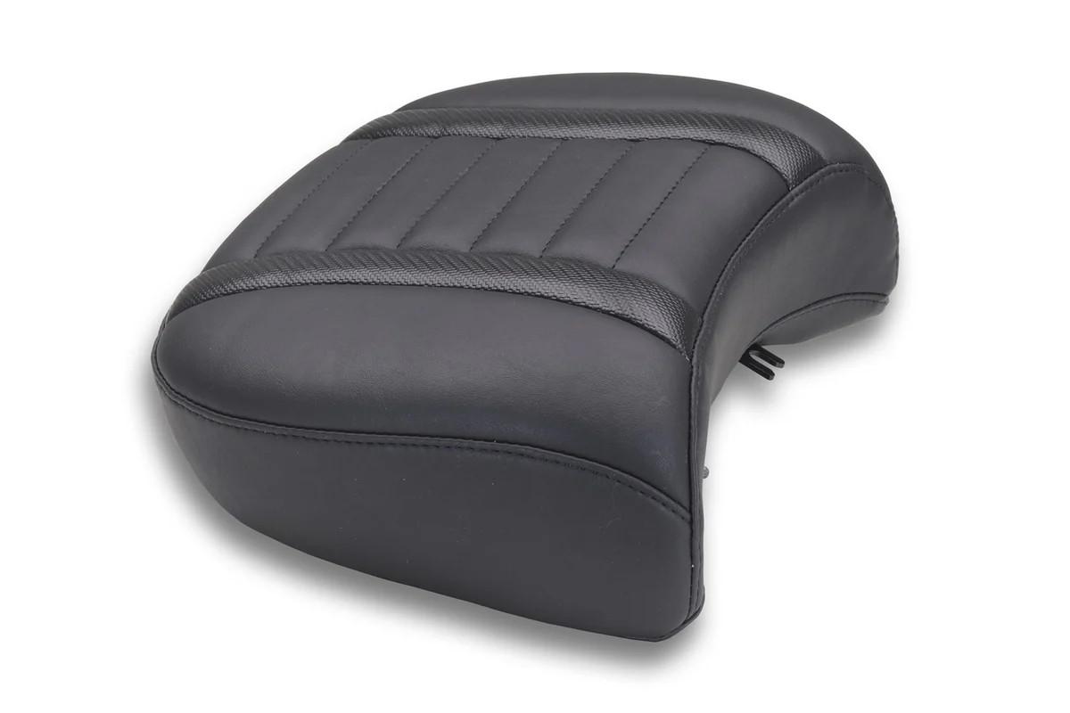 Mustang Deluxe Touring Passenger Seat for '24-Up Harley Davidson Road Glide, Street Glide and '23-Up CVO Road Glide (ST) and Street Glide Models (Select Stitching Color) 13.5" W