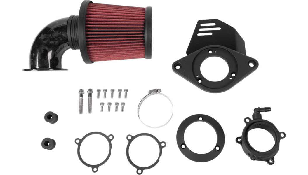 Vance & Hines V02 Falcon XL Air Intake Kit for '24-25 Harley Davidson (117 and 121) Touring Models - Forged Carbon Fiber