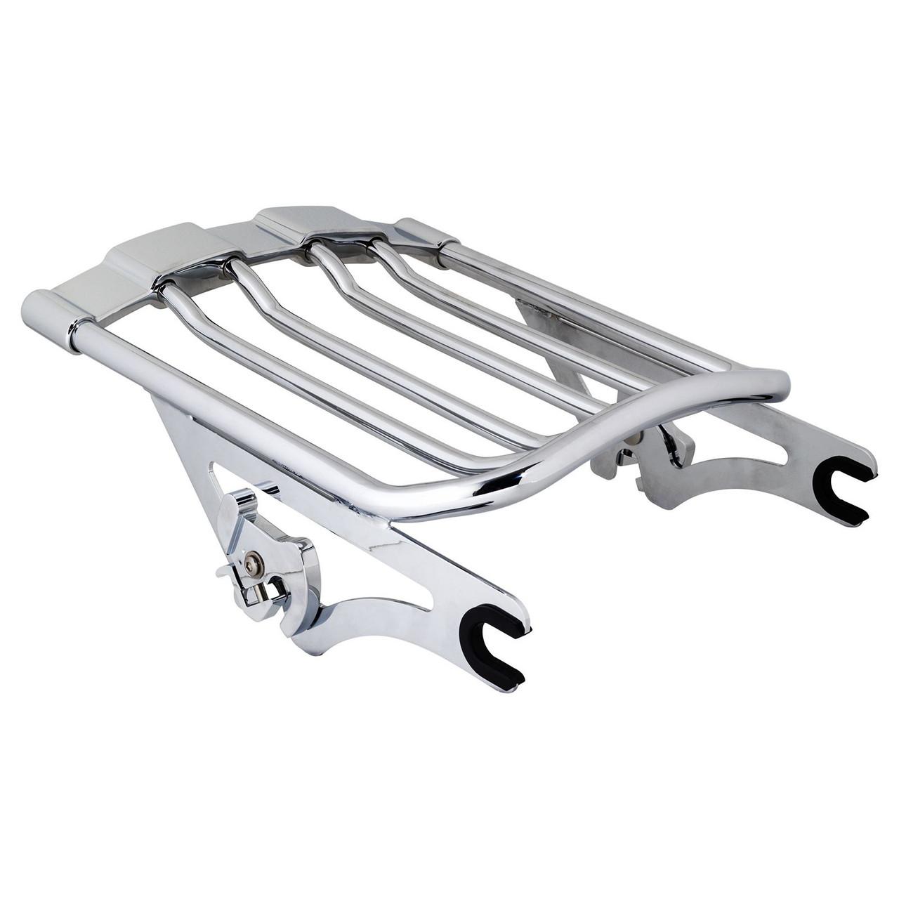 Hogworkz Air Glide Two Up Luggage Rack for '09-26 Harley Davidson Touring (Select Finish)