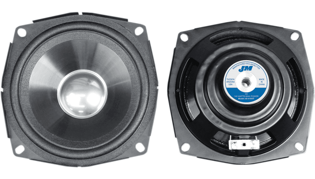 J&M 7-1/4" Two-Way Front Speaker Kit Upgrade Kit for '06-16 Honda Gold Wing GL1800 