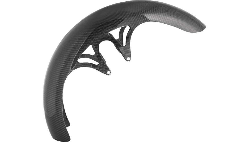 Arlen Ness Carbon Fiber 21" Wrapper Front Fender for '24-25 Harley Davidson Touring and '23-Up CVO FLHXSE and CVO FLTRSE Models - Gloss