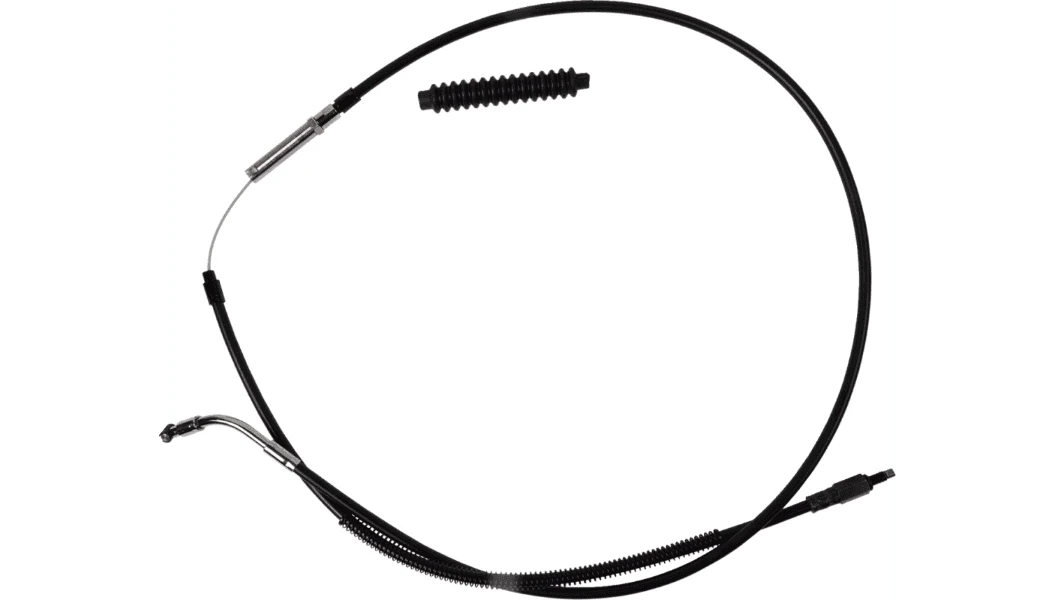 Barnett High-Efficiency Clutch Cables for '24-Up Harley Davidson Road Glide and '23.5-Up CVO FLTRSE Models - Black Vinyl (Select Length)