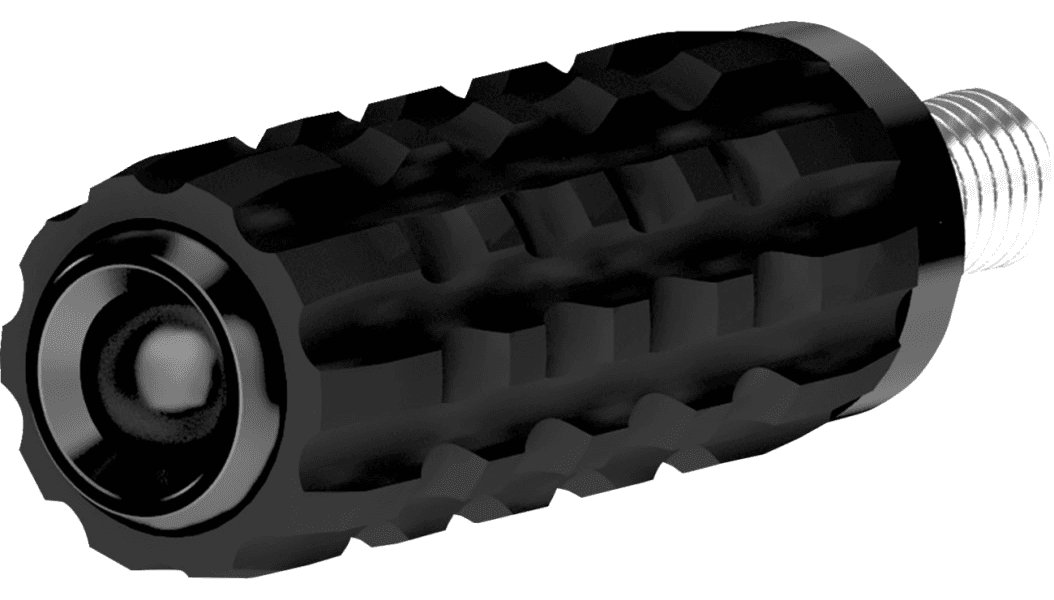 Burly Brand Reaper Toe Peg for Harley Davidson - Black