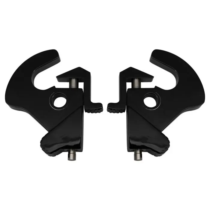 Hogworkz Locking Quick Release Clamp Kit for '09-Up Harley-Davidson Models (equipped with detachable sissy bars, luggage racks, and tour pack mounts) Select Finish